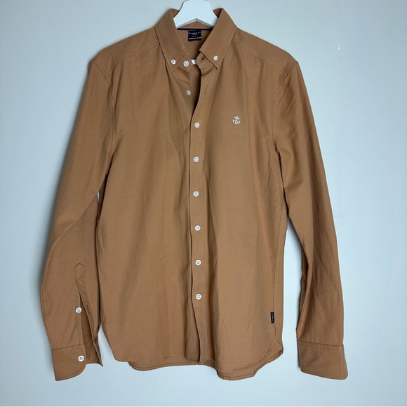 Men’s Blakely Rioja Shirt - Mustard - Small - New Without Tags - Picture 2 of 4